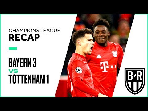 Bayern Munich 3-1 Tottenham Hotspur: Champions League Recap with Goals, Highlights and Best Moments