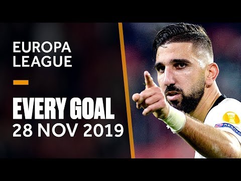 All Goals In The Europa League Today | 28 November 2019