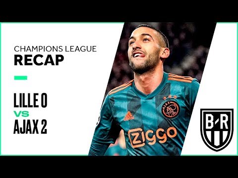 Lille 0-2 Ajax: Champions League Recap with Goals, Highlights and Best Moments