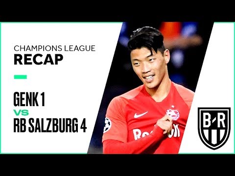 Genk 1-4 Red Bull Salzburg: Champions League Recap with Goals, Highlights and Best Moments