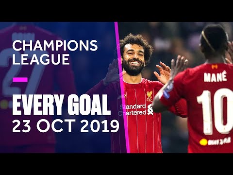 All Goals In The Champions League Today | 23 October 2019