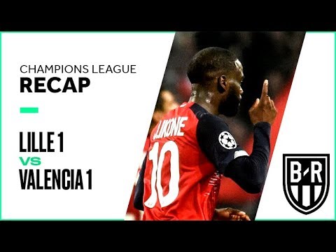 Lille 1-1 Valencia: Champions League Recap with Goals, Highlights and Best Moments