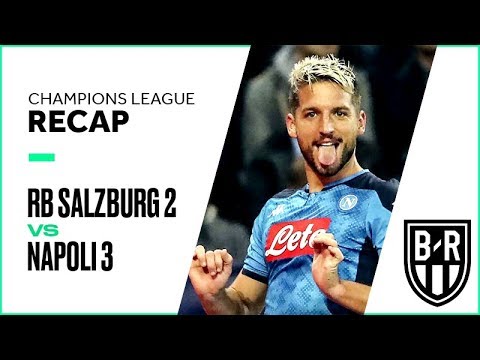 Red Bull Salzburg 2-3 Napoli: Champions League Recap with Goals, Highlights and Best Moments