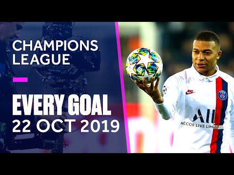 All Goals In The Champions League Today | 22 October 2019