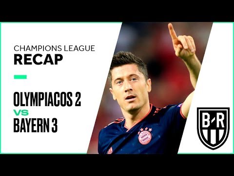 Olympiacos 2-3 Bayern Munich: Champions League Recap with Goals, Highlights and Best Moments