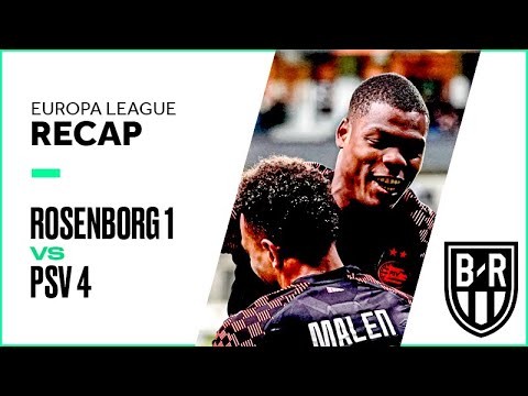 Rosenborg 1-4 PSV Eindhoven: Europa League Recap with Goals, Highlights and Best Moments