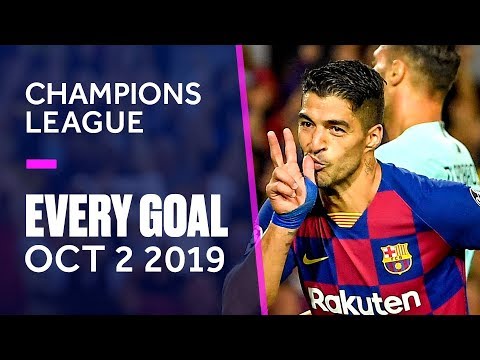 All Goals In The Champions League Today | 2 October 2019