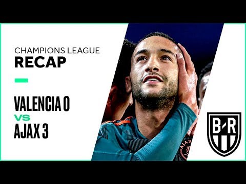 Valencia 0-3 Ajax: Champions League Group H Recap with Goals and Best Moments