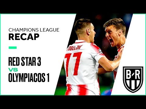Crvena Zvezda 3-1 Olympiacos: Champions League Group B Recap with Goals and Best Moments