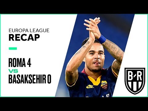 Roma 4-0 Istanbul Basaksehir: Europa League Recap with Highlights, Goals and Best Moments