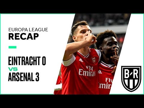 Eintracht Frankfurt 0-3 Arsenal: Europa League Recap with Highlights, Goals and Best Moments
