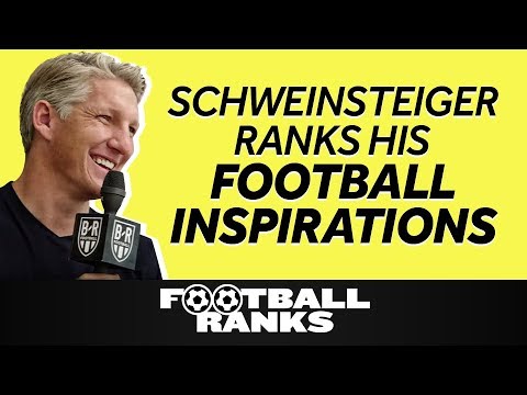 Bastian Schweinsteiger Ranks His Football Inspirations | B/R Football Ranks in Chicago