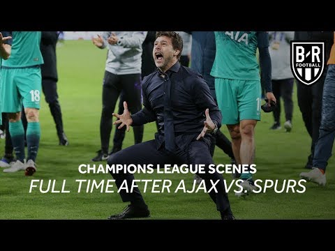 Ajax 2-3 Tottenham: Watch the Incredible Scenes at Full Time as Spurs Seal Comeback Victory