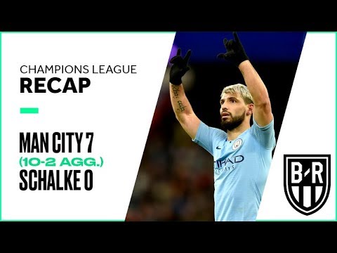 Manchester City 7-0 Schalke (10-2 agg.): Champions League Recap with Goals and Best Moments