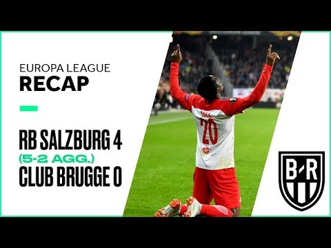 Red Bull Salzburg 4-0 Club Brugge (5-2 agg.): Europa League Recap—Highlights, Goals, Best Moments