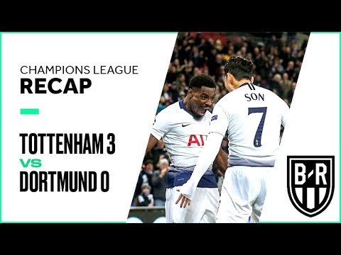 Tottenham 3-0 Borussia Dortmund: Champions League Recap with Highlights, Goals and Best Moments