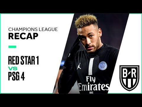 Champions League Recap: Red Star Belgrade 1-4 Paris Saint-Germain Highlights, Goals and Best Moments