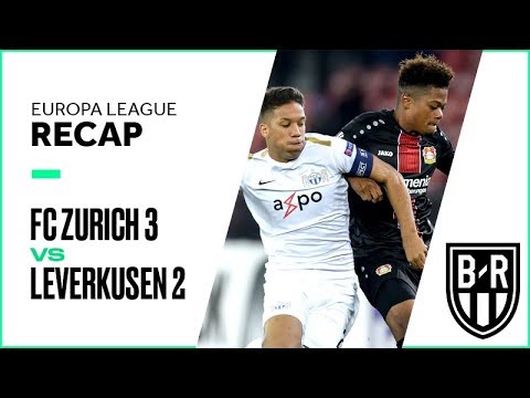 Europa League Recap: FC Zurich 3-2 Bayer Leverkusen Highlights, Goals and Best Moments