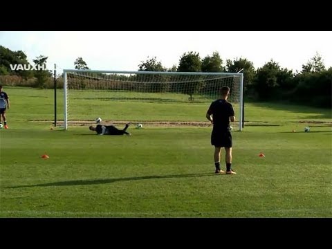 Cracking volleys & saves: England U17s from Man United, Chelsea and more shooting practice Cracking volleys & saves: England U17s from Man United, Chelsea and more shooting practice