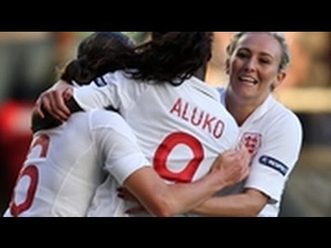 England v Croatia 3-0 Match Highlights and Goals | UEFA Women's Euro 2013 Qualifier