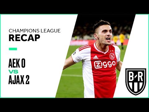 Champions League Recap: AEK Athens 0-2 Ajax Highlights, Goals and Best Moments