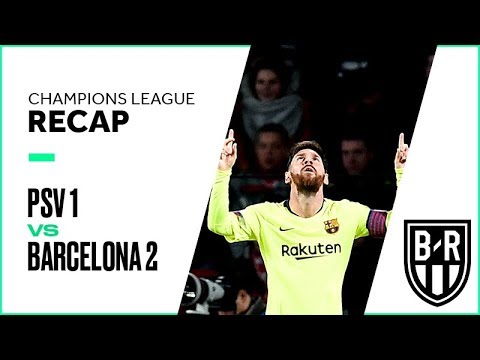 Champions League Recap: PSV Eindhoven 1-2 Barcelona Highlights, Goals and Best Moments