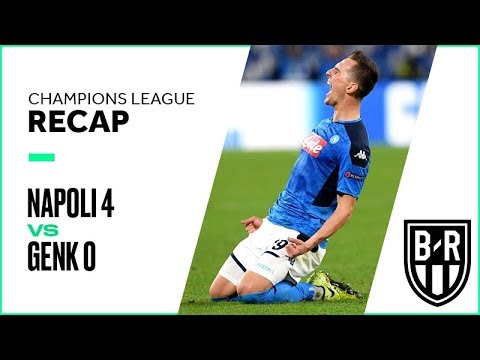 Napoli 4-0 Genk: Champions League Recap with Goals, Highlights and Best Moments