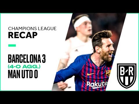 Barcelona 3-0 Manchester United (4-0 agg.): Champions League Recap with Highlights and Goals Barcelona 3-0 Manchester United (4-0 agg.): Champions League Recap with Highlights and Goals
