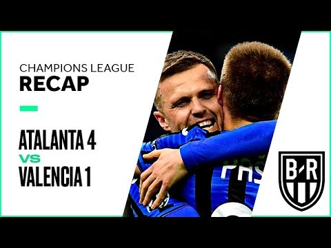 Atalanta 4-1 Valencia: Champions League Recap with Goals, Highlights and Best Moments
