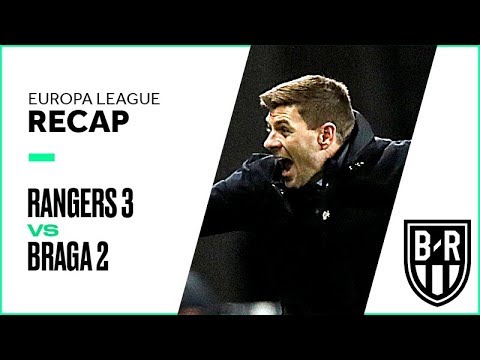 Rangers 3-2 Braga: Europa League Recap with Goals, Highlights and Best Moments