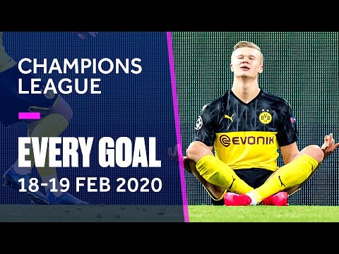 All Goals In The Champions League This Week | 18-19 February 2020