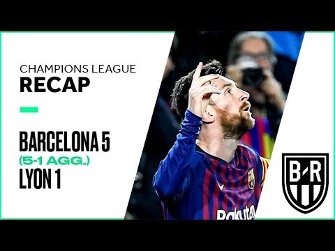 Barcelona 5-1 Lyon (5-1 agg.): Champions League Recap with Goals and Best Moments Barcelona 5-1 Lyon (5-1 agg.): Champions League Recap with Goals and Best Moments