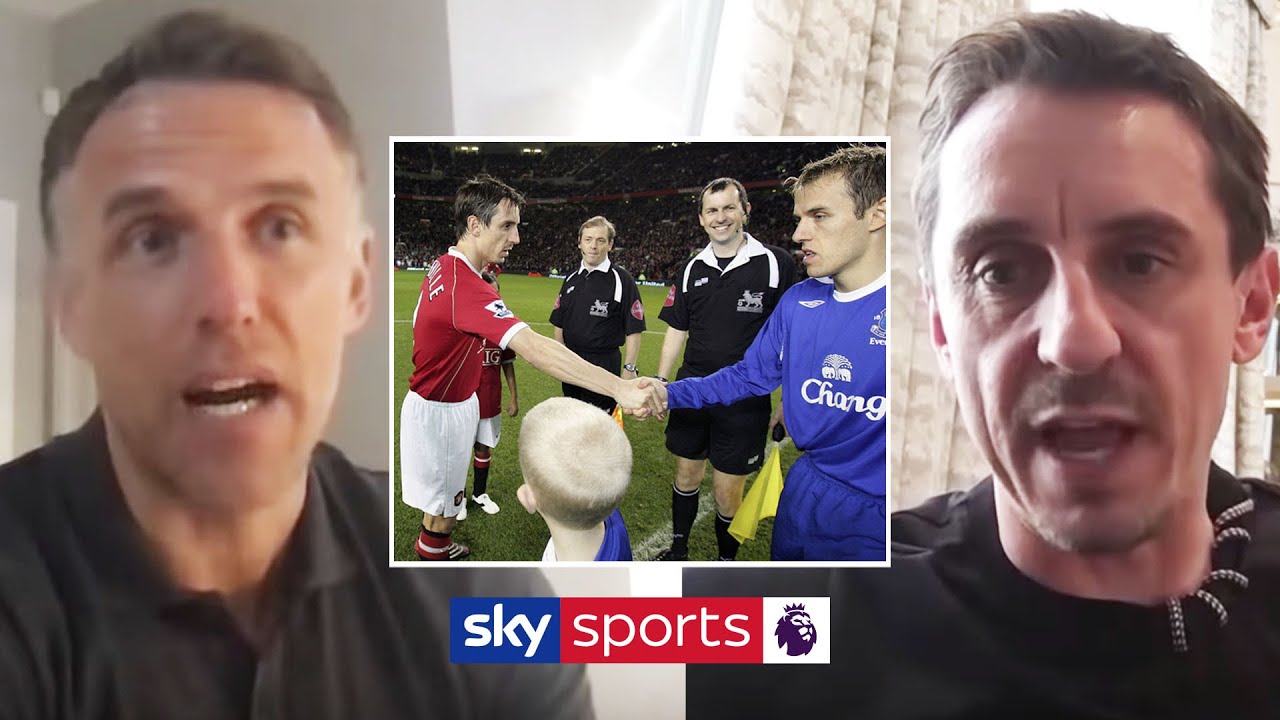 The Nevilles on competing against EACH OTHER! 😠 | Gary, Phil & Tracey