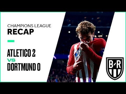 Champions League Recap: Atletico Madrid 2-0 Borussia Dortmund Highlights, Goals and Best Moments