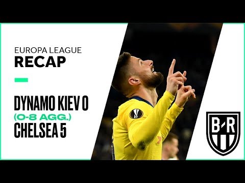 Dynamo Kiev 0-5 Chelsea (0-8 agg.): Europa League Recap with Goals and Best Moments