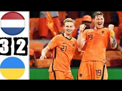 NETHERLANDS VS UKRAINE 3-2 || HIGHLIGHT & GOALS 2021-EURO CUP 2021
