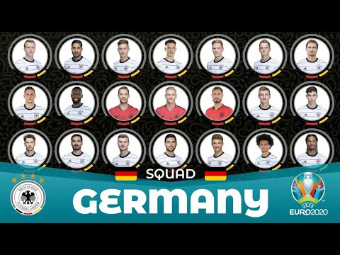 GERMANY SQUAD 2021 for UEFA EURO 2020 (2021) ft. Thomas Müller & Mats Hümmels - JunGSa Football