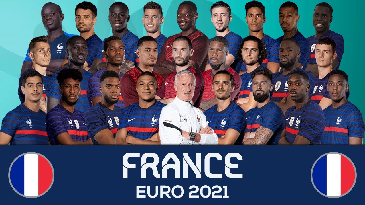 FRANCE SQUAD EURO 2021 Preliminary Team