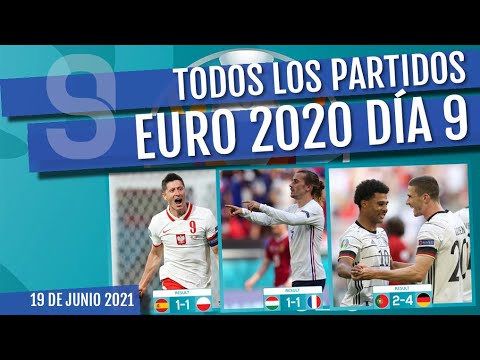 DIA 9 RESUMEN EURO 2020 : Todos los partidos