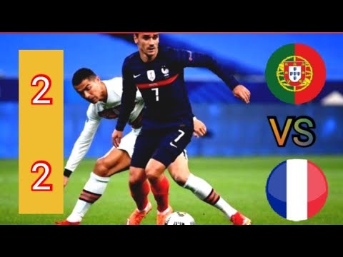 Portugal vs France  2-2 extended highlight all goals  Euro 2021 HD