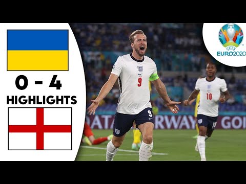 Ukraine vs England | 0 - 4 | UEFA Euro 2020 | All Goals & Match Highlights HD | 4th July, 2021