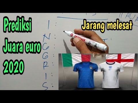 PREDIKSI JITU JUARA  FINAL EURO 2020 ITALIA VS INGGRIS berdasarkan ANGKA
