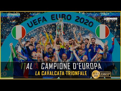 ITALIA CAMPIONE D'EUROPA EURO 2020 - La Cavalcata Trionfale - FILM-MOVIE