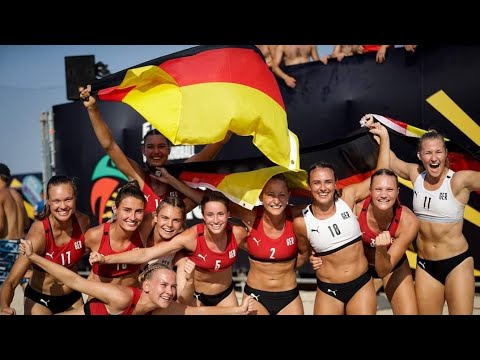 Denmark vs Germany ● Women's Beach Handball EURO 2021 FINAL ● Full Match Highlights ●