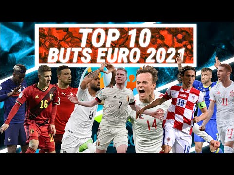TOP 10 DES PLUS BEAUX BUTS DE L'EURO 2021 ! Best goals of Euro 2021