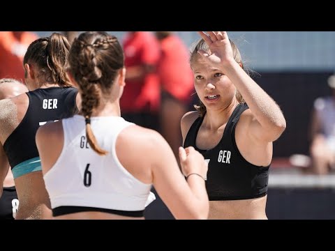 Germany vs Spain | Women's Beach Handball EURO 2021 SEMI-FINAL  | Full Match Highlights |