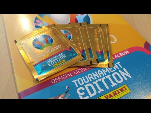 Panini Uefa Euro 2020 - 2021 Tournament Edition Sticker | 5 Tüten + Albumvorstellung