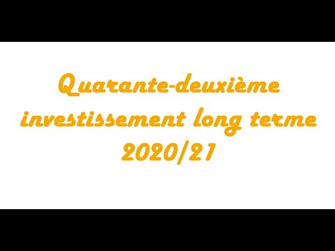 Quarante-deuxième investissement long terme 2020/21 (UEFA Euro 2021)