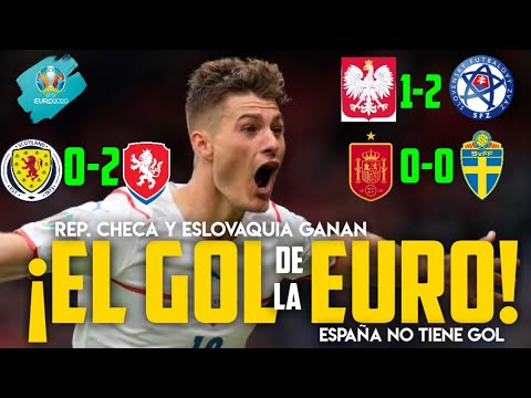 🇪🇺🏆ASÍ FUE EL MEJOR GOL DE LA EURO 2021 HOY😱🏴󠁧󠁢󠁳󠁣󠁴󠁿🇨🇿 [RESUMEN, GOLES Y PRONOSTICOS]🇵🇱🇸🇰🇪🇸🇸🇪