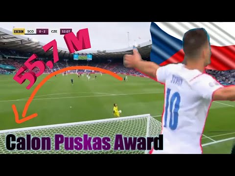 Goal Terjauh EURO 2021|Calon Puskas Award (Ceko vs Skotland)
